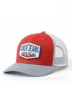 CINCH JEANS &quot;BORN IN THE USA&quot; OSFA TRUCKER CAP
