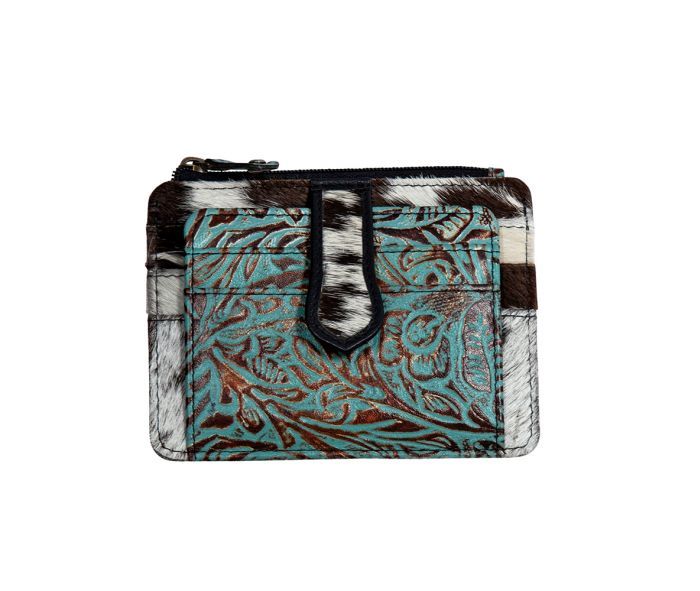 MYRA BAG DELILAH CREEK HAND-TOOLED CARD HOLDER