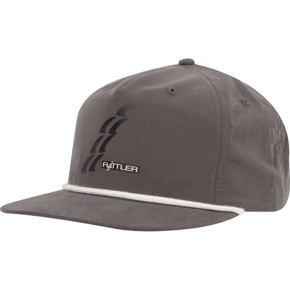 RATTLER MID-PROFILE TRUCKER SNAPBACK CHARCOAL/WHITE CAP