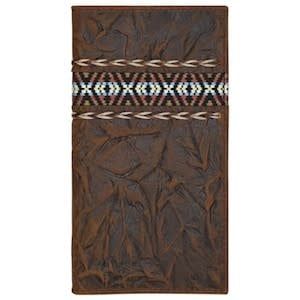 JUSTIN MENS RODEO WALLET W/ HORSE HAIR