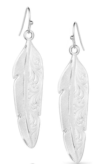 MONTANA SILVERSMITHS LOVE YOU MORE EARRINGS