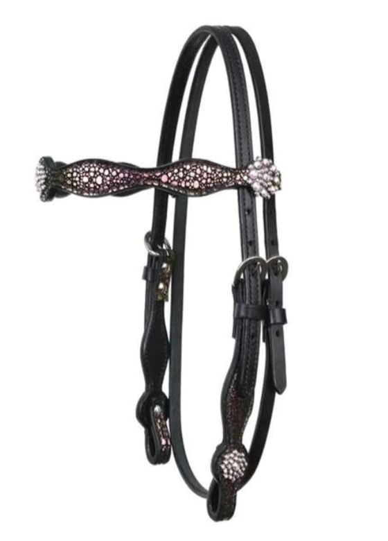 CIRCLE Y COWTOWN SIRENS SONG BROWBAND HEADSTALL