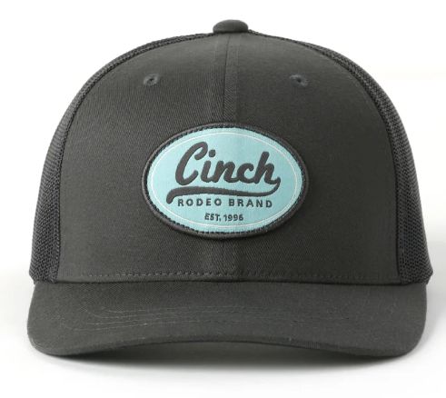 CINCH RODEO BRAND CHARCOAL MESH TRUCKERS CAP
