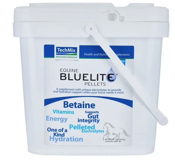 BLUELITE EQUINE ELECTROLYTE PELLETS 15#