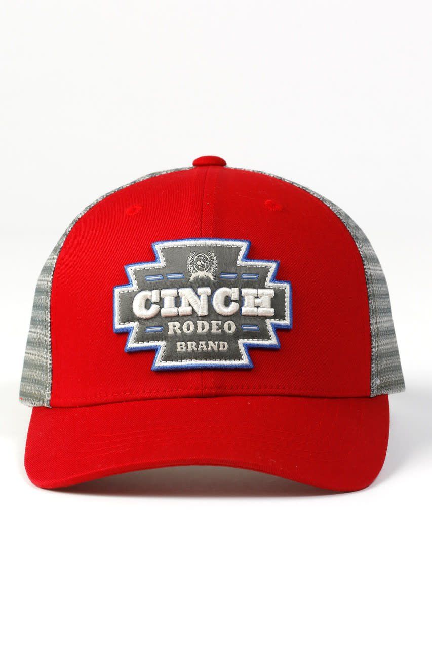CINCH WOMEN&#39;S RODEO BRAND RED TRUCKER CAP (OSFA)