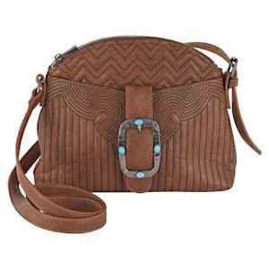 CATCHFLY CROSSBODY GEOMETRIC QUILTED PATTERN
