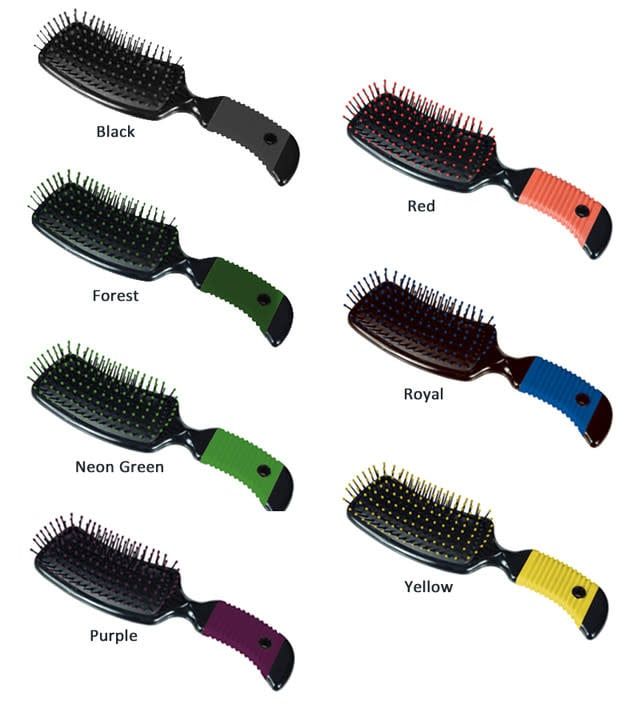 TAIL FINISHING BRUSH (ASSORTED COLORS)