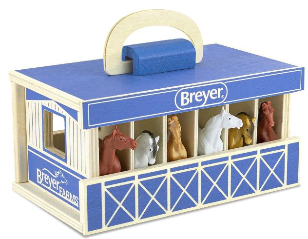 BREYER FARMS WOOD CARRY STABLE