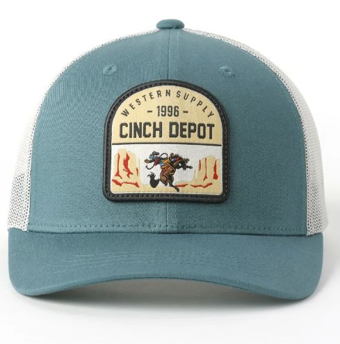 CINCH WESTERN SUPPLY GREEN CAP