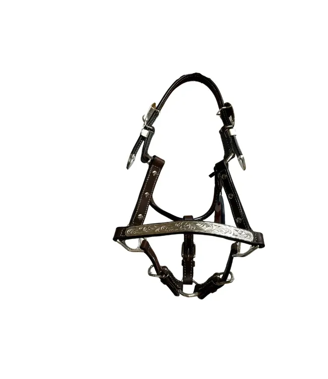 BUFFALO LEATHER MINI SHOW HALTER