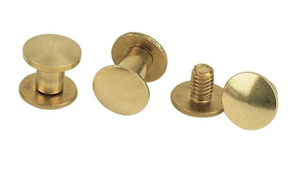 WEAVER CHICAGO SCREW HANDY PACK SOLID BRASS