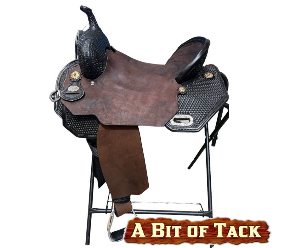 16&quot; Circle Y Prairie Rose Flex2 Barrel Saddle - Regular Fit
