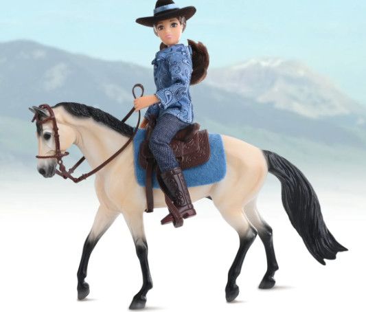 BREYER WESTERN HORSE &amp; RIDER