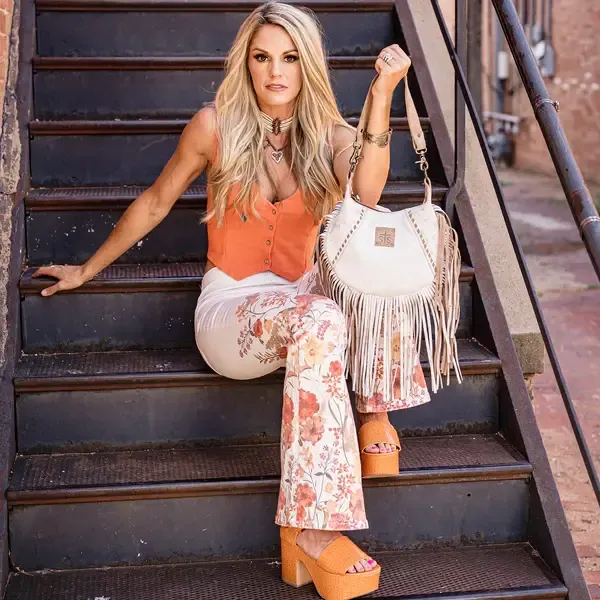 STS CREMELLO NELLIE FRINGE BAG