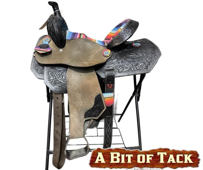 14.5&quot; Used Silver Royal Barrel Saddle