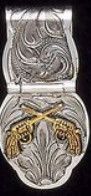 AUSTIN ACCENT MONEY CLIP- GUN
