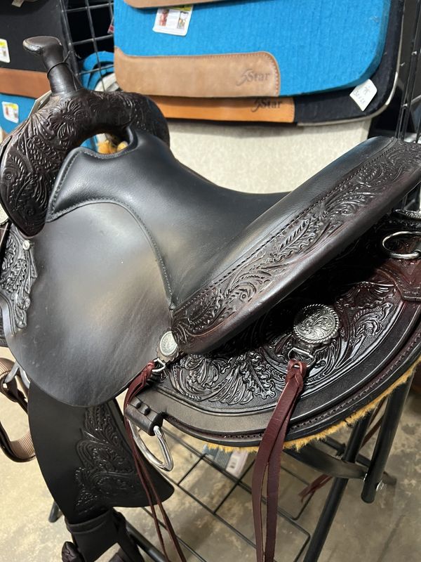 16" Circle Y Mesquite Trail Saddle - Wide Fit