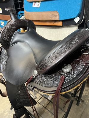 16" Circle Y Mesquite Trail Saddle - Wide Fit