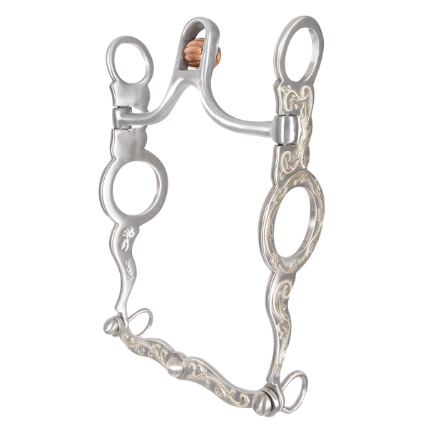 LES VOGT SAN JOAQUIN PORT SHANK COWHORSE BIT
