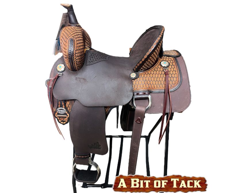 14.5&quot; Circle Y Josey Cash Money Barrel Saddle