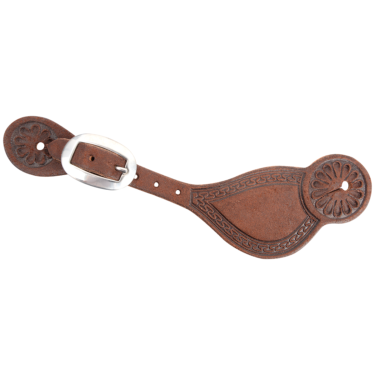 MARTIN SADDLERY SAN CARLOS TOOLED SPUR STRAPS