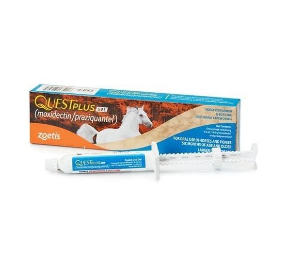 QUEST PLUS GEL EQUINE DEWORMER