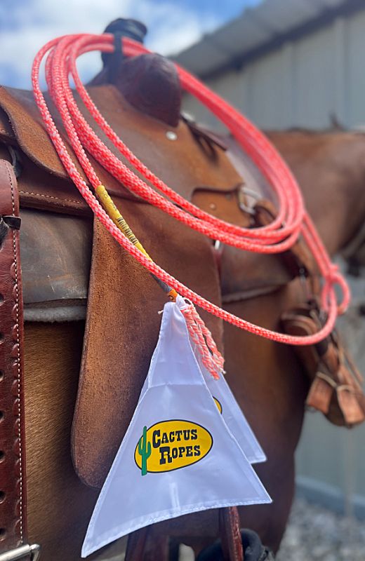 BREAK-AWAY FLAG W/CACTUS ROPES LOGO