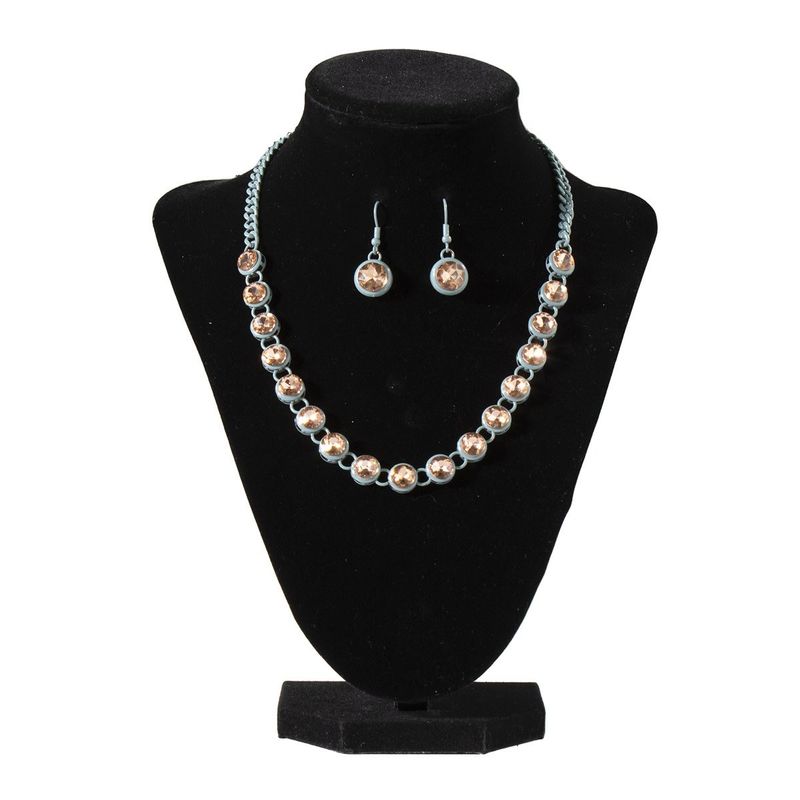 BLAZIN&#39; ROXX LADIES EARRING AND NECKLACE SET