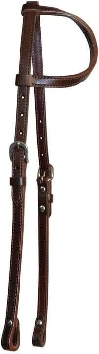 CIRCLE Y 5/8&quot; ONE EAR DOUBLE PLY HEADSTALL