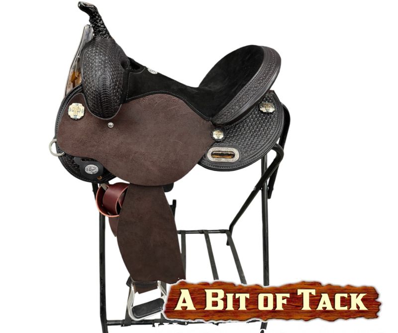 14.5&quot; Circle Y KK Swift flex2 Barrel Saddle - Wide Fit
