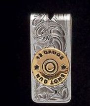 AUSTIN ACCENT MONEY CLIP- SHOTGUN SHELL