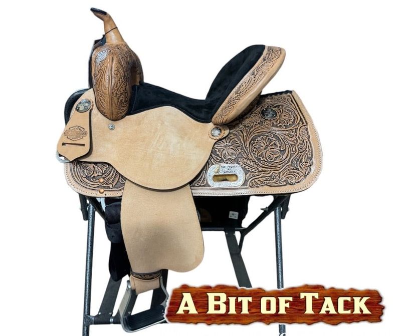 13&quot; Circle Y Mansfield Barrel Saddle - Wide Fit