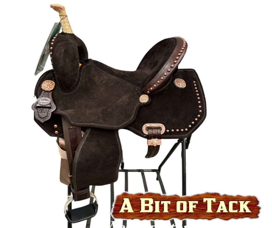 14.5&quot; Circle Y Josey Mitchell Lightweight Lightspeed Barrel Saddle