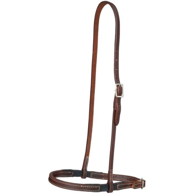 TOUGH 1 HARNESS LEATHER CAVESON WITH RUBBER