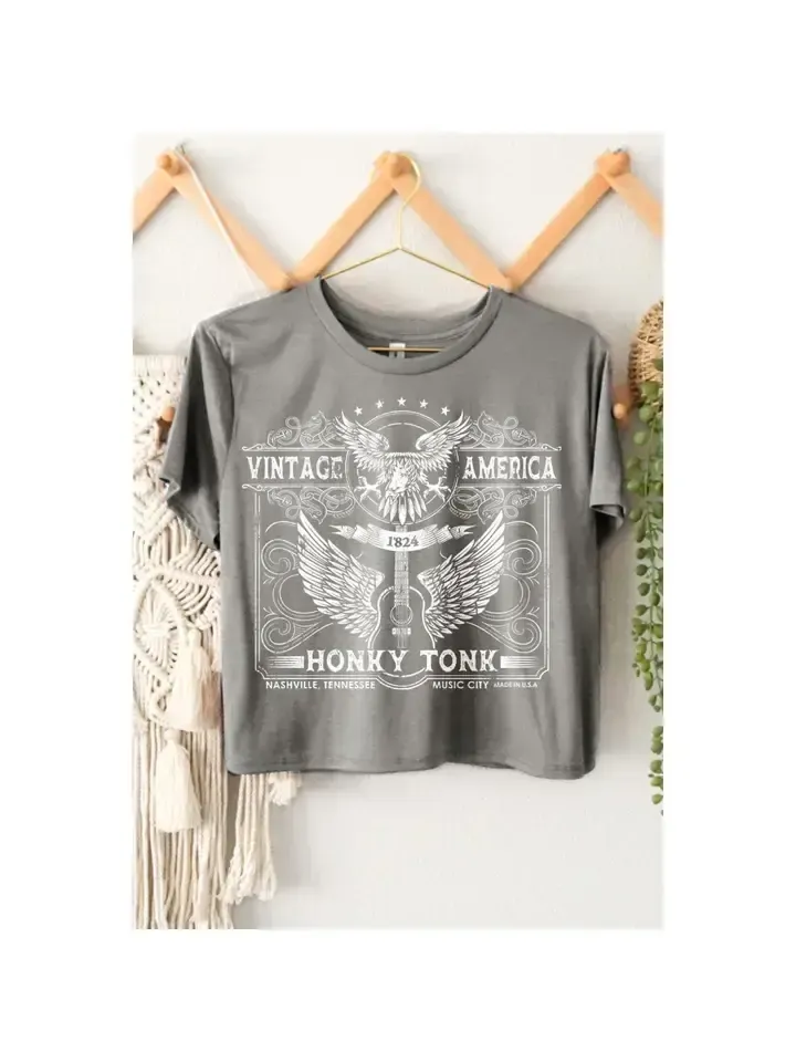 VINTAGE AMERICAN CROP TOP