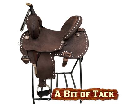 14&quot; Circle Y Martha Josey Cash Go Round Barrel Saddle