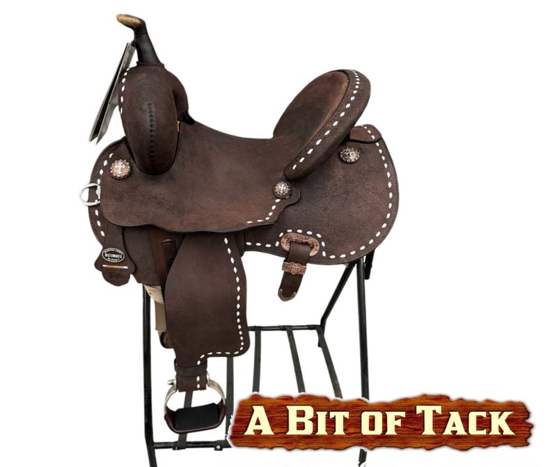 14&quot; Circle Y Martha Josey Cash Go Round Barrel Saddle
