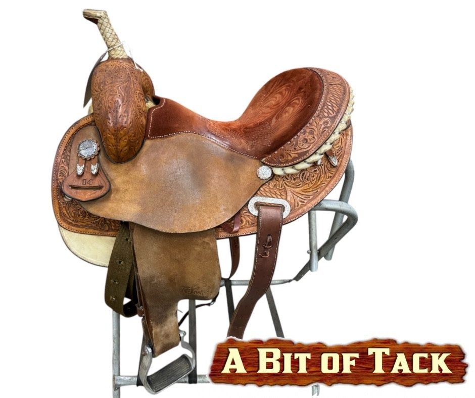 14&quot; Used Circle Y Martha Josey Barrel Saddle - Youth Fenders