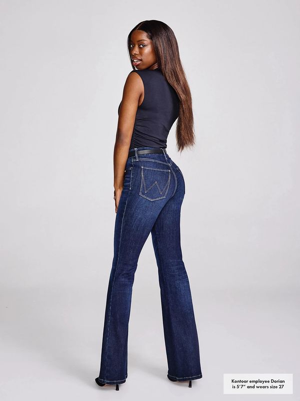 WRANGLER BESPOKE HIGH RISE FLARE JEAN