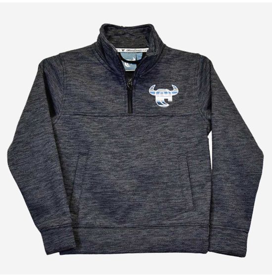 COWBOY HARDWARE KNOBBY FLEECE PULLOVER