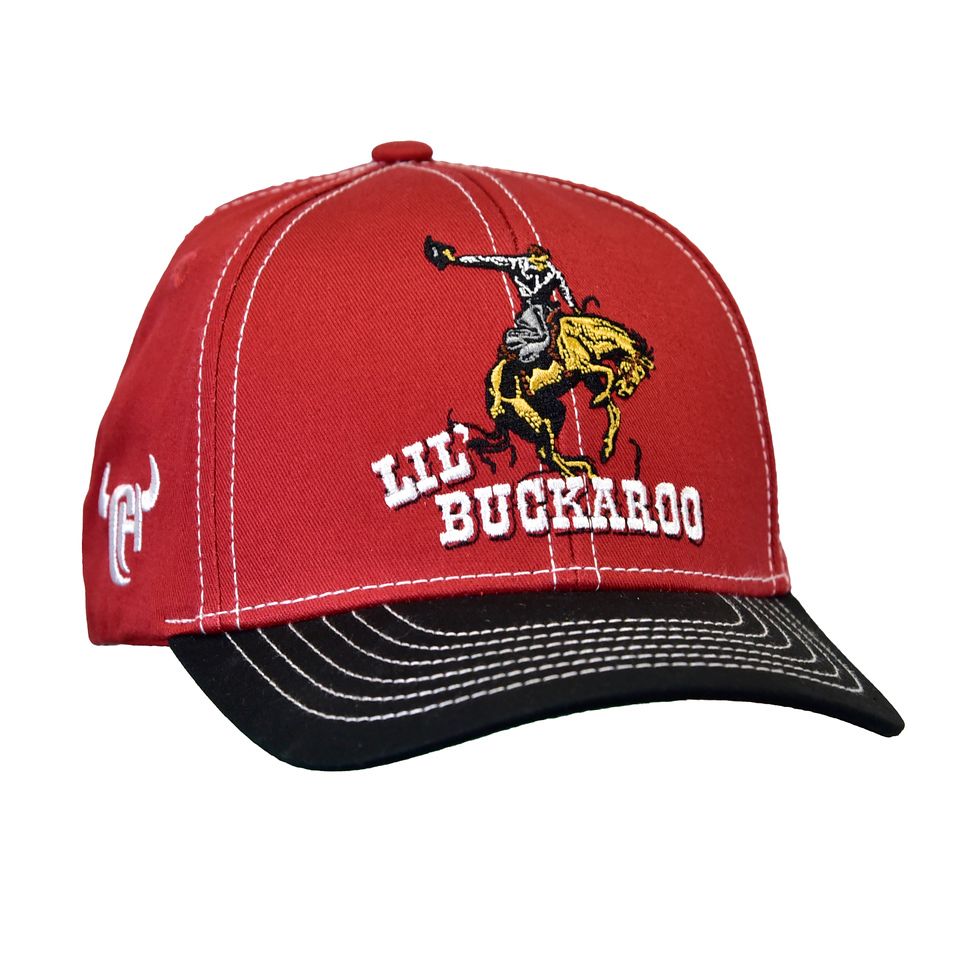 COWBOY HARDWARE LIL&#39; BUCKAROO RED CAP