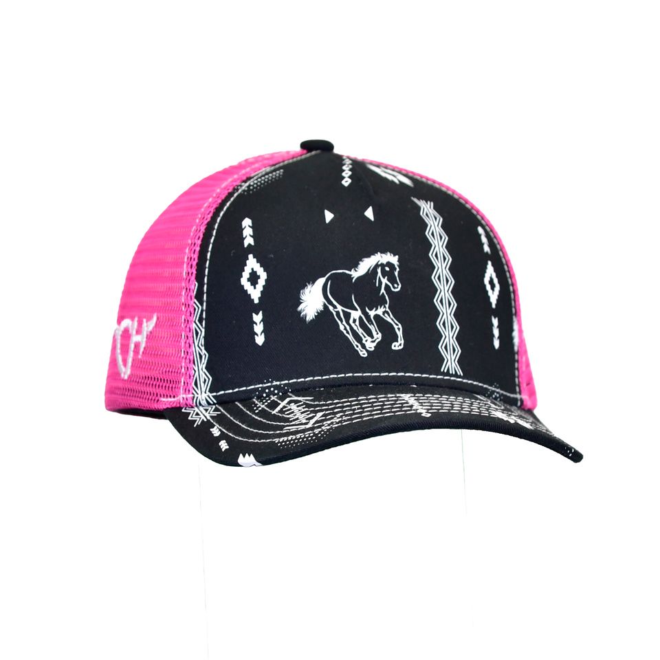 801640-010 COWGIRL HARDWARE HORSE AZTEC CAP