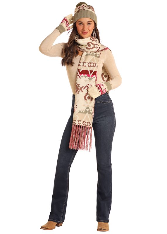 AZTEC SCARF SET