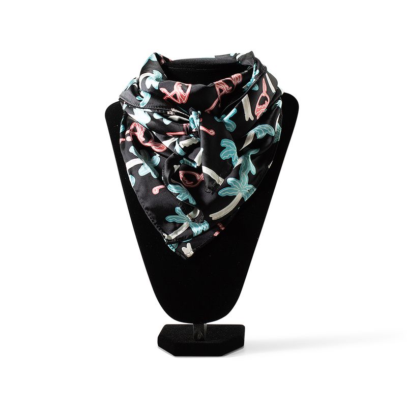 NEON FLAMINGO WILD RAG