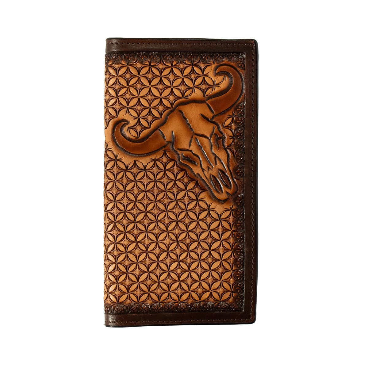 COW SKULL RODEO WALLET