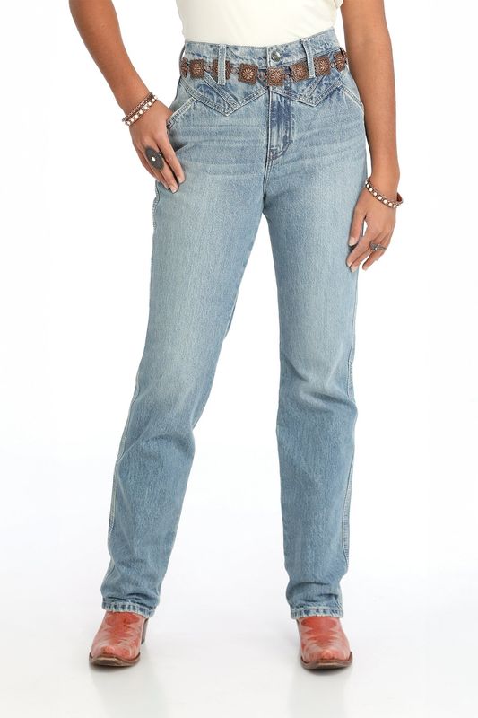 QUINN BAREBACK HIGH RISE RELAXED STRAIGHT JEAN