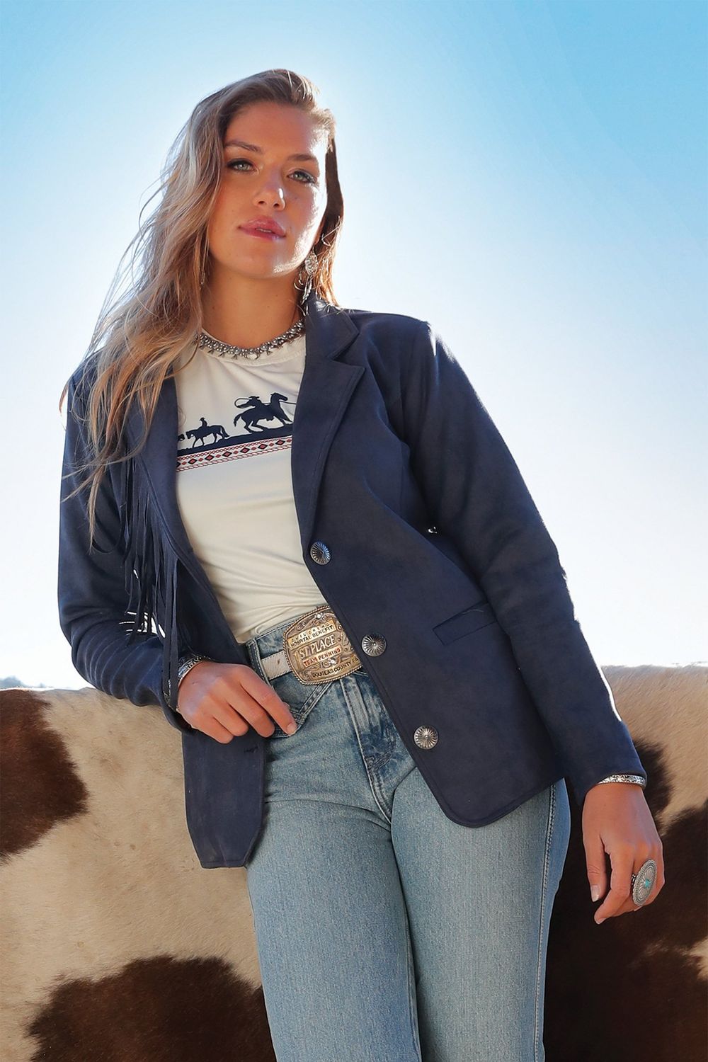 SUEDE BLAZER