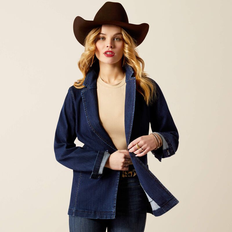 DENIM BLAZER