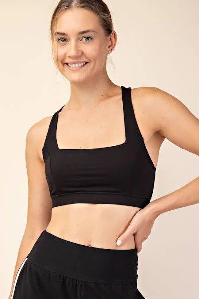 BUTTER CROSSBACK BRA TOP