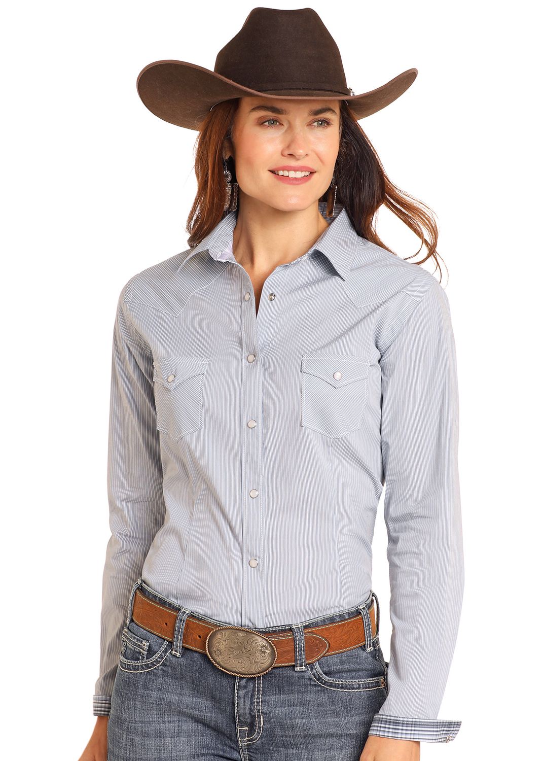 ROUGHSTOCK PIN STRIPE BUTTON DOWN SHIRT